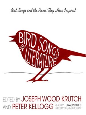 cover image of Bird Songs in Literature